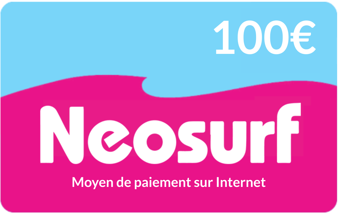 Top up Neosurf  €100.00